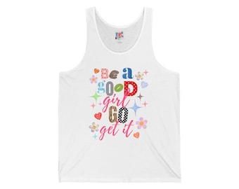 Camiseta sin mangas inspirada en Harry Styles: "Be A Good Girl Go Get It" / Camiseta del concierto "Dance No More"
