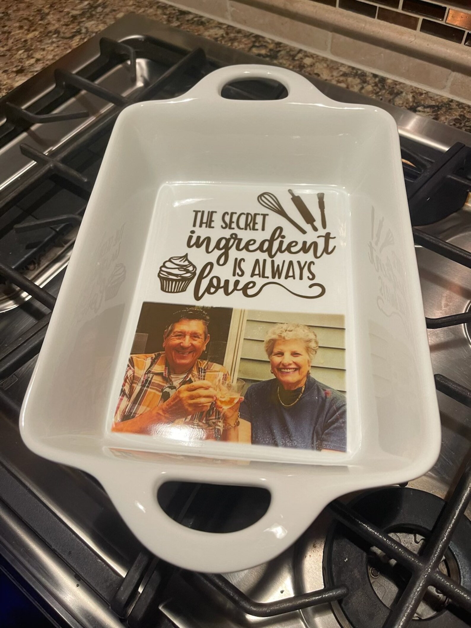 Casserole Dish Handwritten Recipepersonalized Casserole Etsy