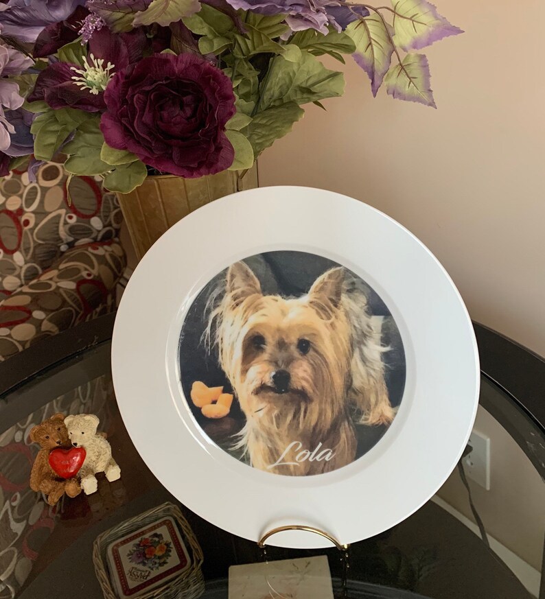 Customized Plate Keepsake Plate Personalized Plate Etsy
