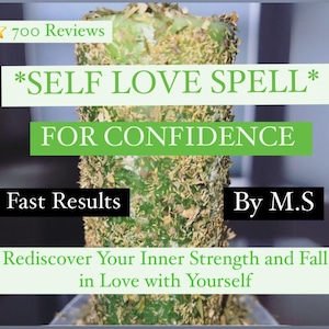 Strong Self Love Spell for Confidence, Emotional Healing, Inner Peace & Self-Esteem Boost, Empowerment and Self-Care