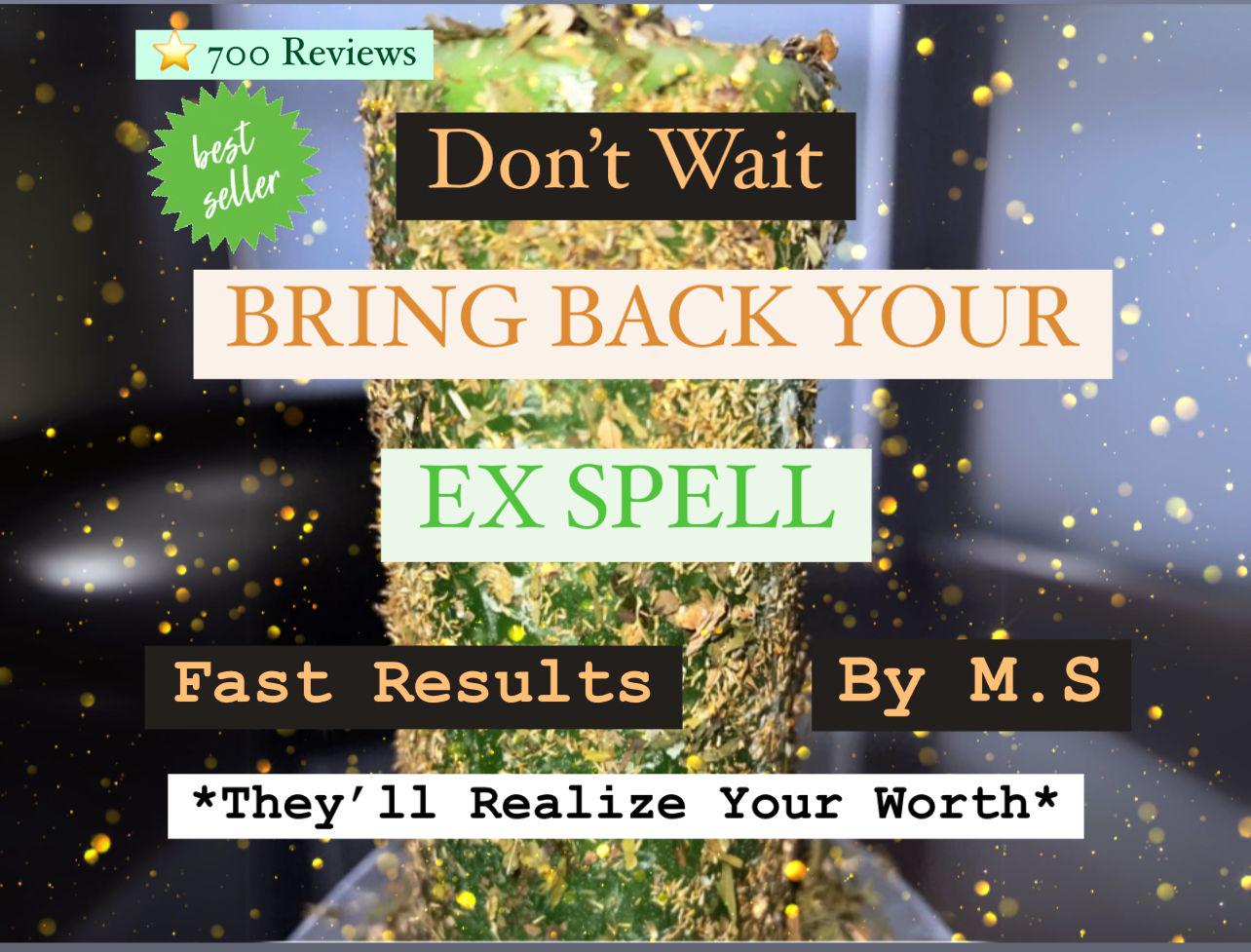 Don’t Wait! Bring Back Your Ex Spell | Return to Me | Love Binding Spell | Ex Love Ritual | Magic Love Spell