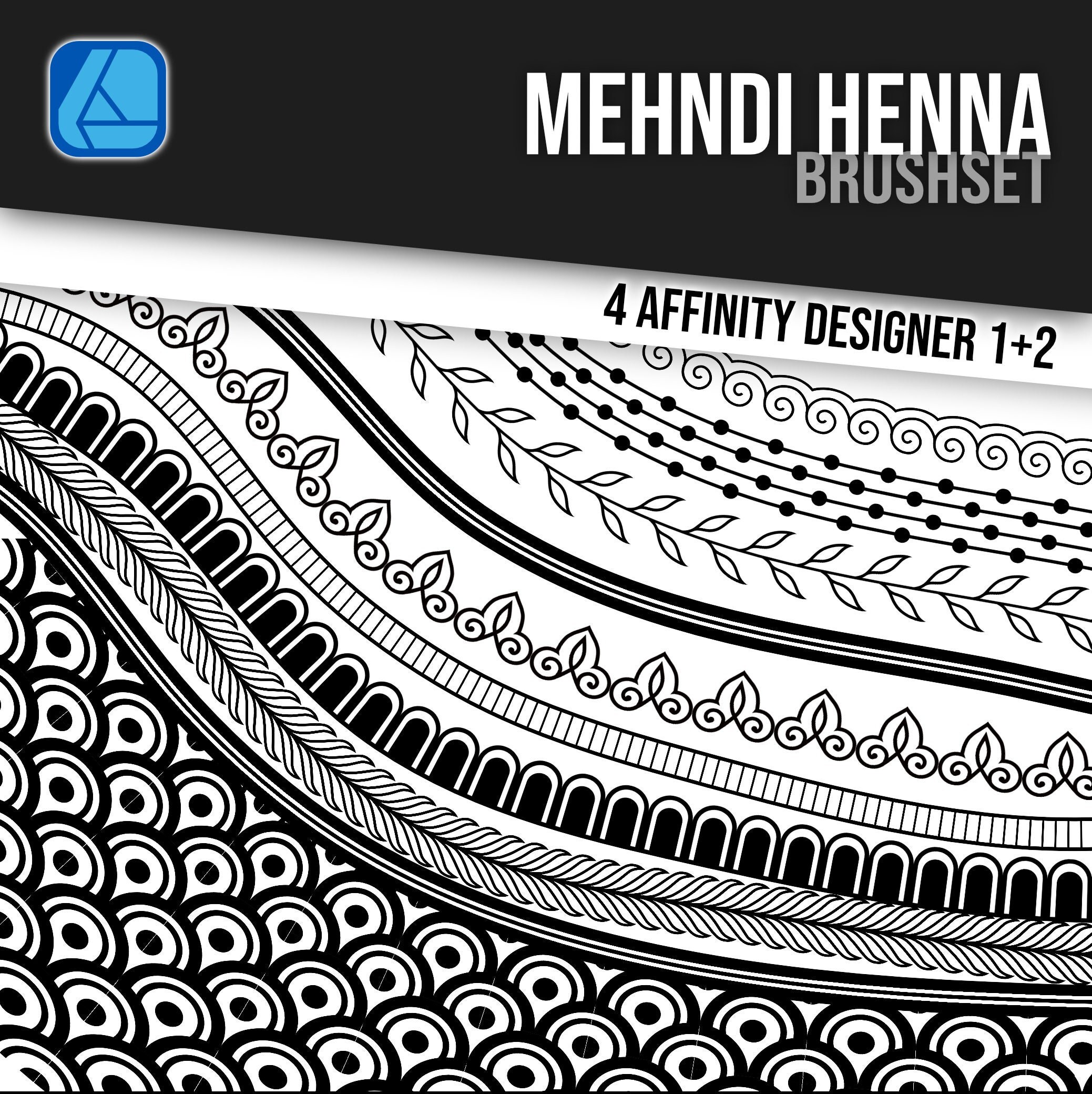 MEHNDI ヘナ 新品2本+ 1本+ブラシ ヘナ一時的な刺青タトゥー アフィニティ デザイナー ブラシ - Etsy 日本