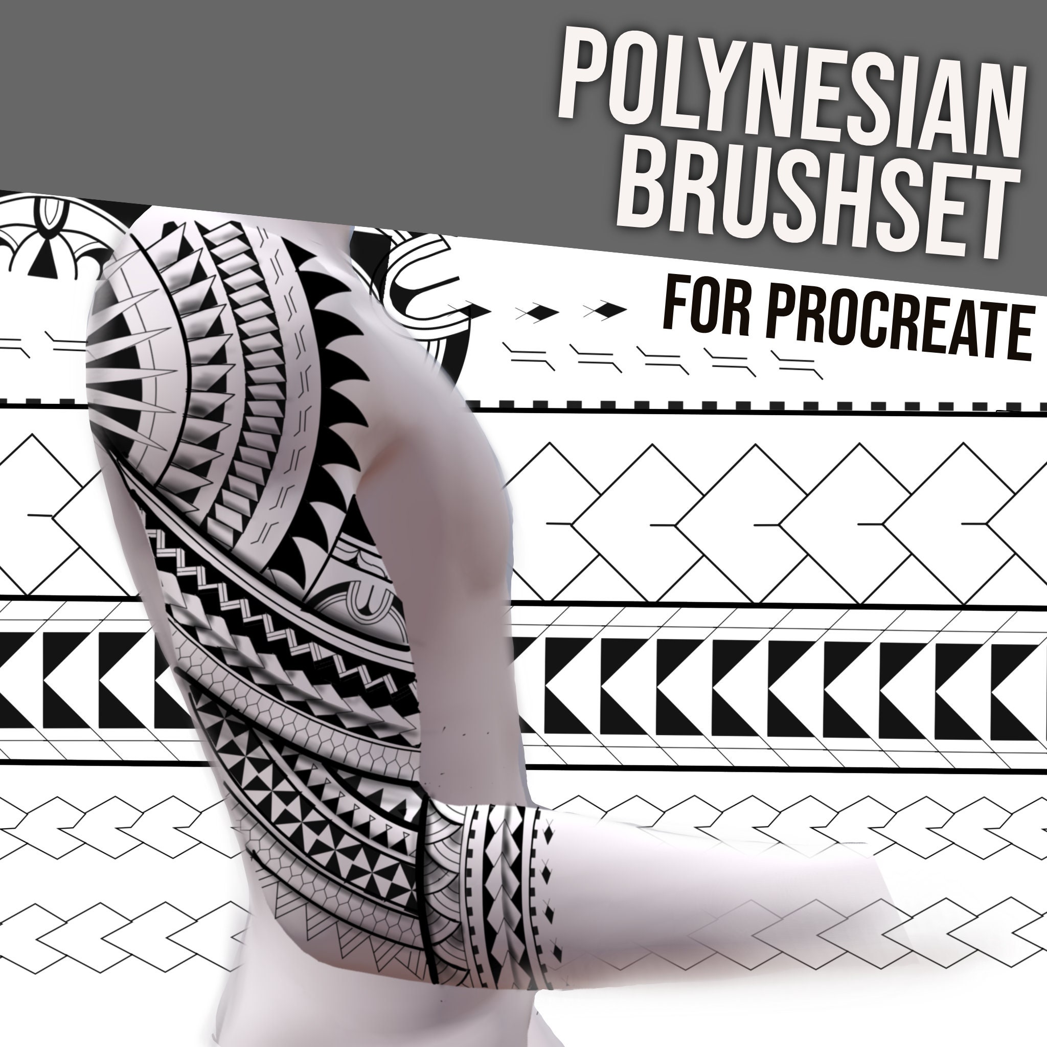 Polynesian Tattoo - Etsy Polynesian Tattoo - Etsy