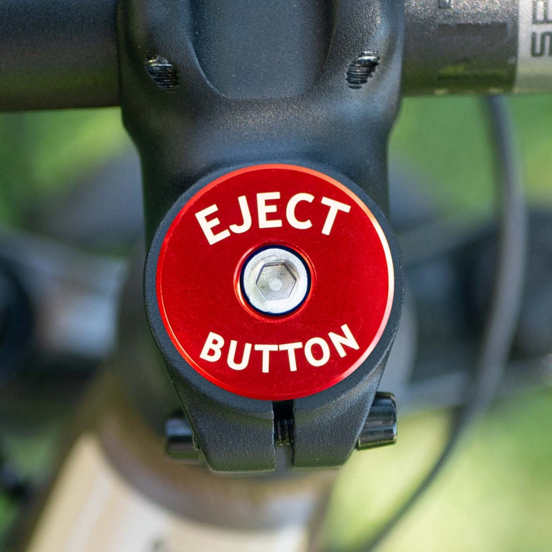 Custom headset cap for bicycle with laser etched 