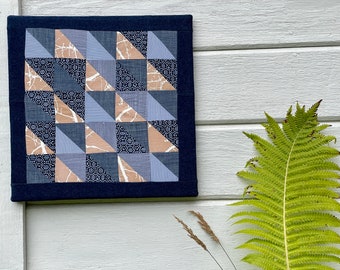 Blues and Birch Wall Art