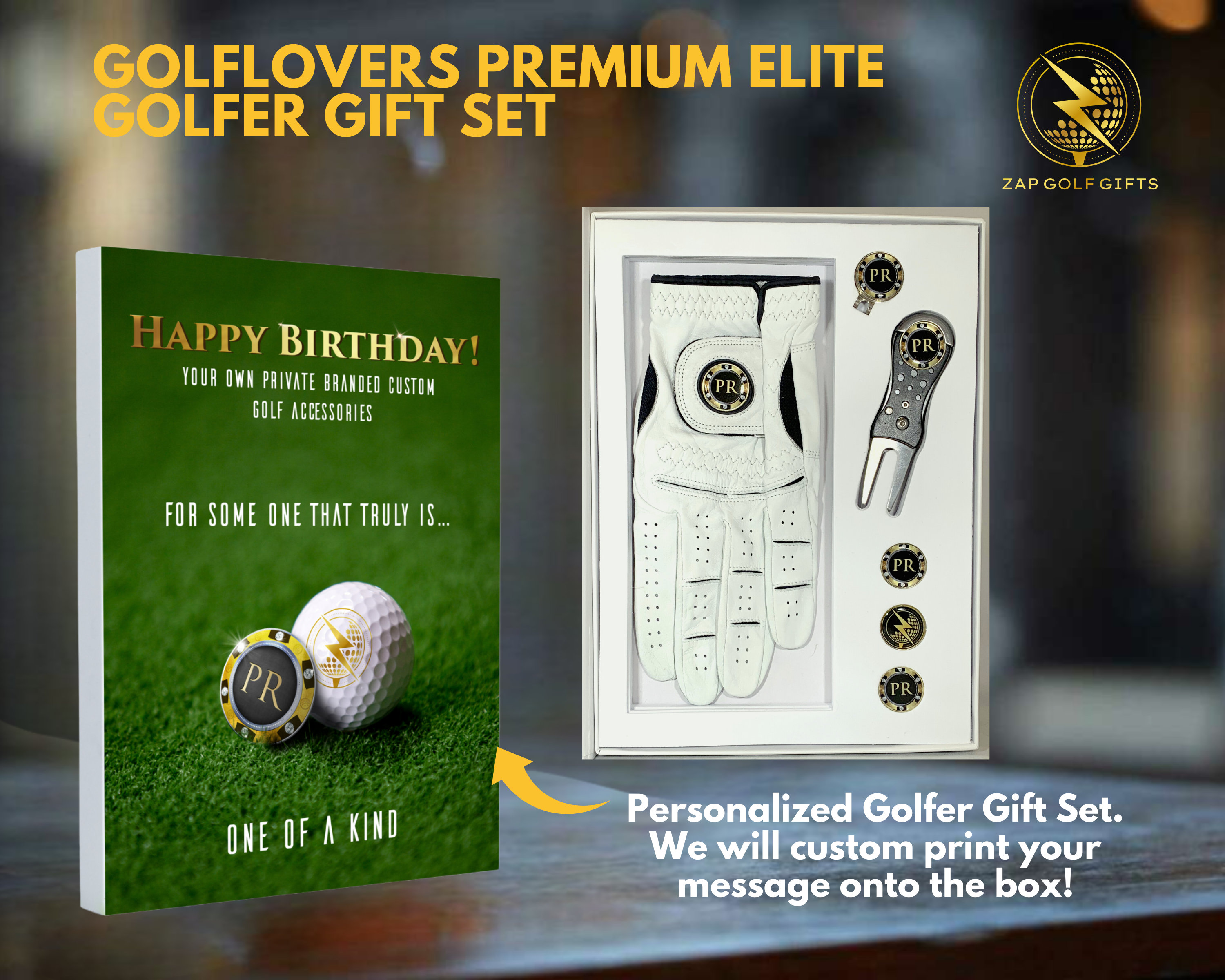 Golfer Gifts for Men Custom Golf Glove Golf Set Golf Gift Set Etsy