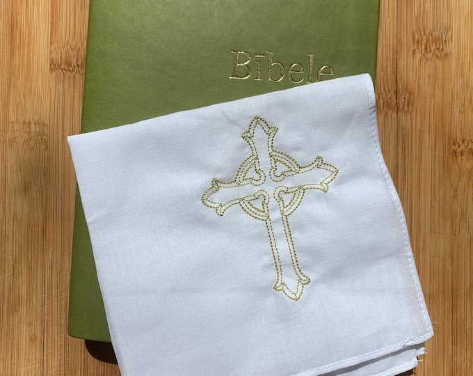 Baby Girl Baptism Gift Baptism Handkerchief Baptism Keepsake Etsy