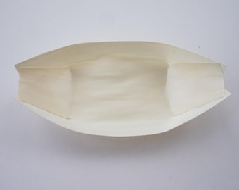 Palmenblatt Papierboot Kauspielzeug Für Kaninchen | Natürliche Bereicherung | Langeweile Spielzeug für Kaninchen, Meerschweinchen, Chinchillas & andere kleine Haustiere