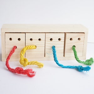 Enrichment Snack Puzzle für Kaninchen und Meerschweinchen | Boredom Breaker Leckerlihalter für Kaninchen, Meerschweinchen, Chinchillas, Vögel & kleine Haustiere