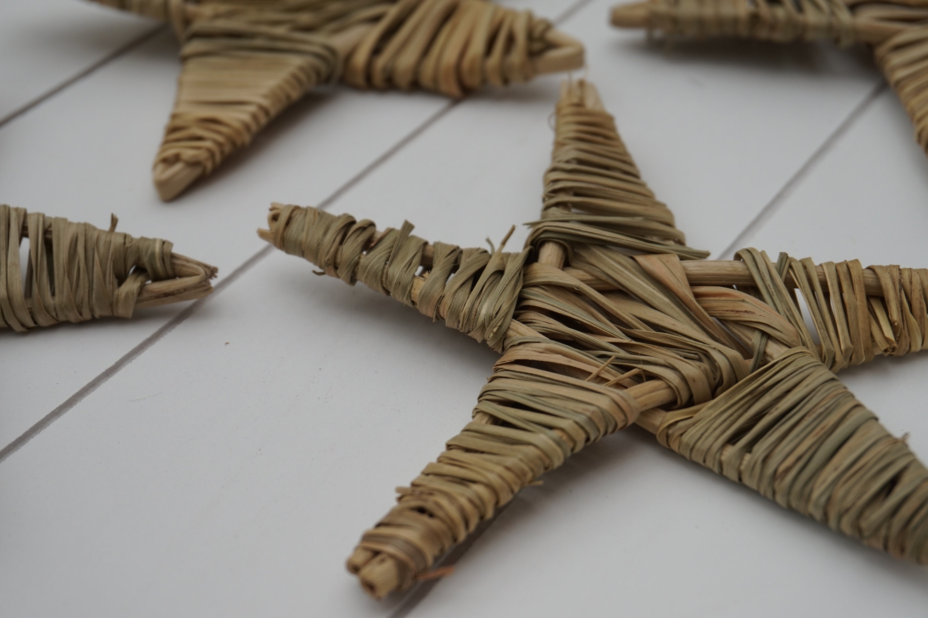 Natural Seagrass Star Toy for Bunnies Natural Toys for Small Etsy UK