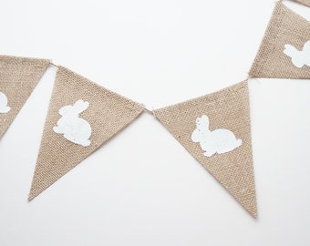 Bunny Hanging Bunting | Wall, Enclosure, Room Hanging Bunting | Not suitable for Pets