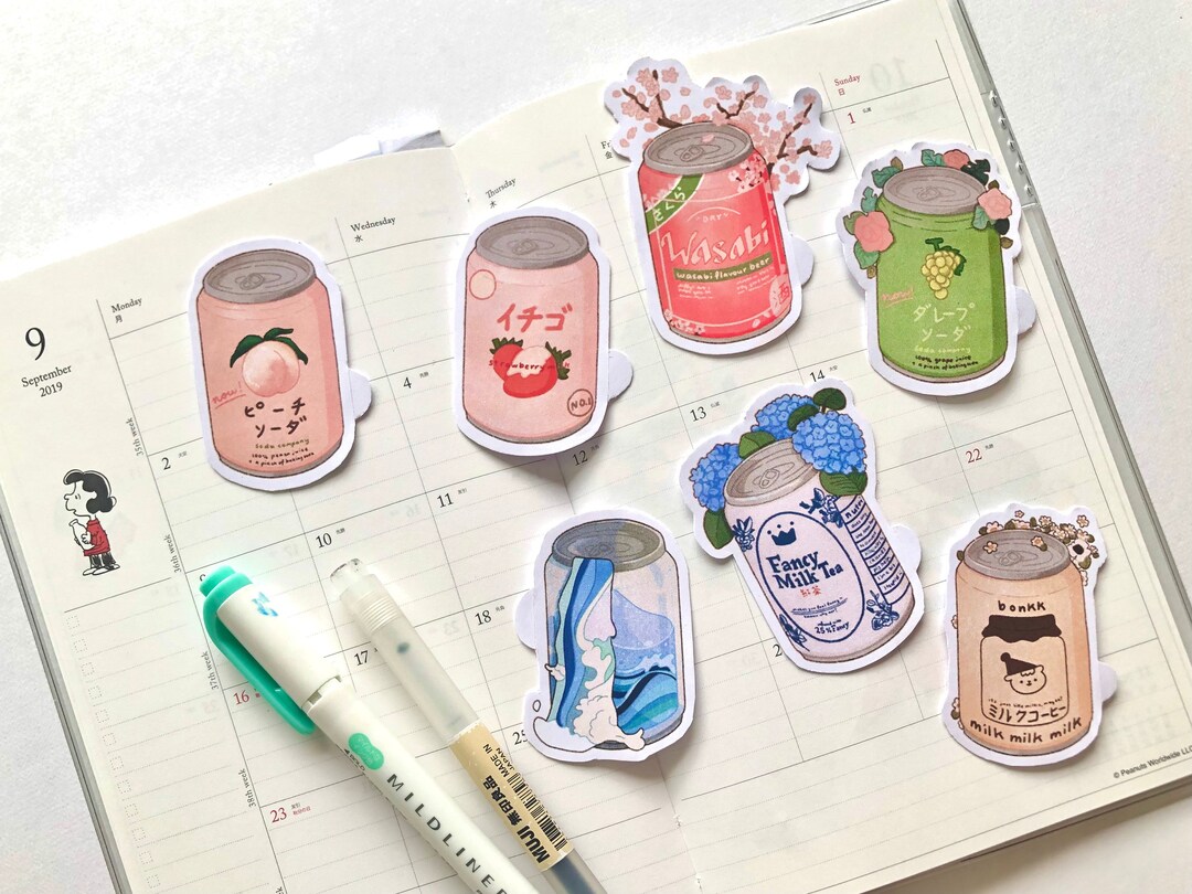 Soda Cans Collection 7xsticker Pack - Etsy