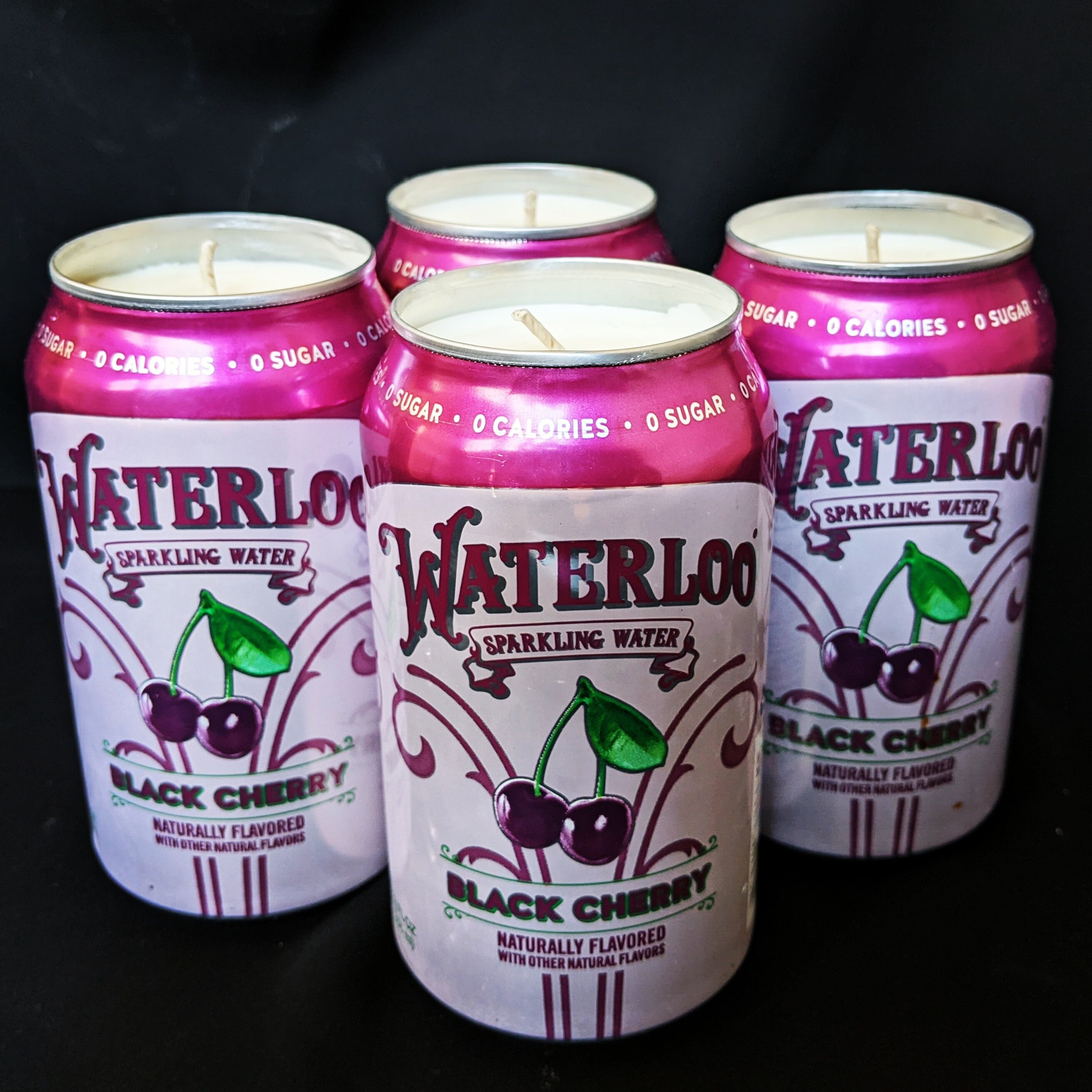 Black Cherry Waterloo Soy Candle Etsy