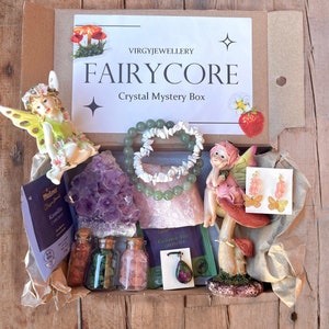 Fairycore Mystery Box Faerie esthétique chanceux scoop bijoux et accessoires