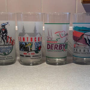 Kentucky Derby Mint Julep Glasses