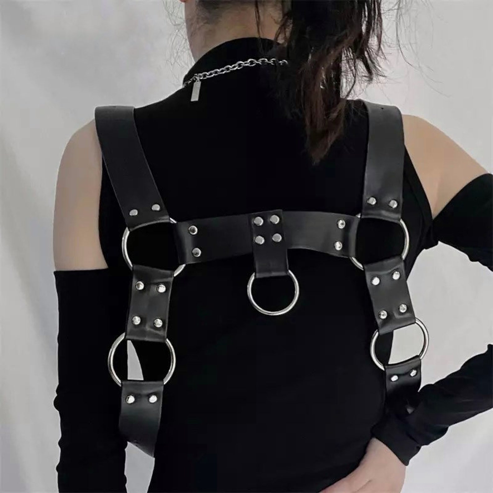 Garth Techwear Harness Darkwear Harness Chest Harness - Etsy