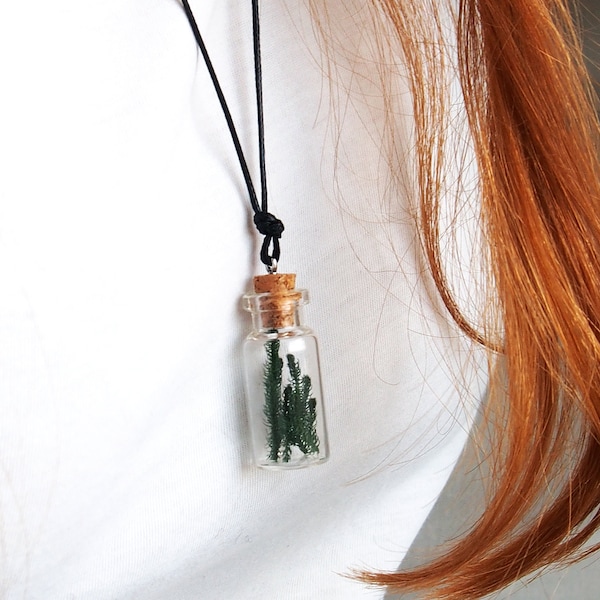 Mini Bottle Necklace Etsy