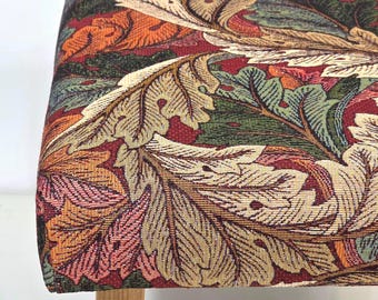 William Morris Foot stool red