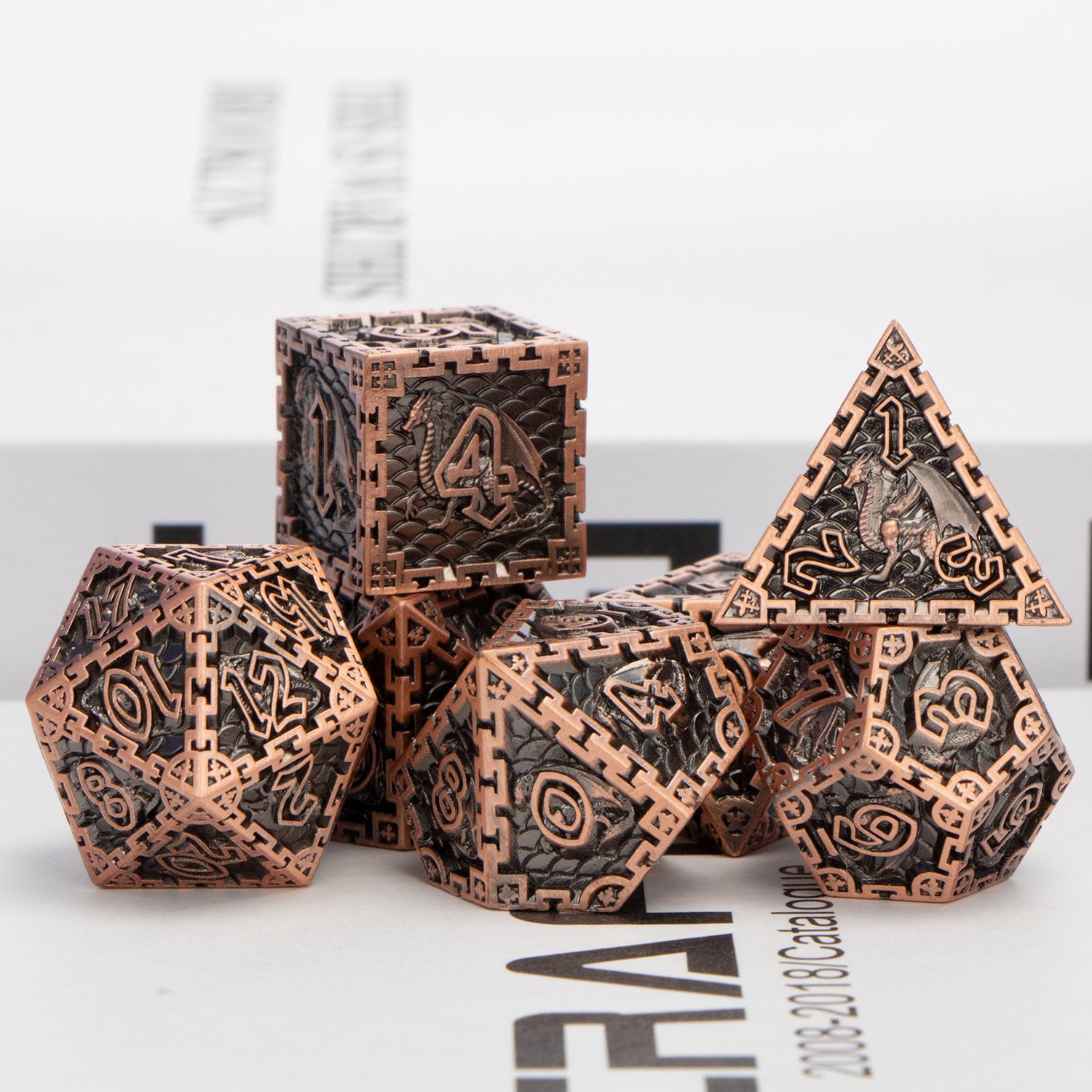 Dnd Dice / Metal Dice Set / Dungeons and Dragons / D&d Dice / Etsy