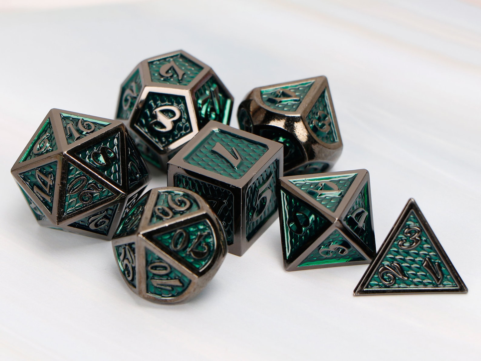 Dnd dice / metal dice set / dungeons and dragons / d&d dice / Etsy