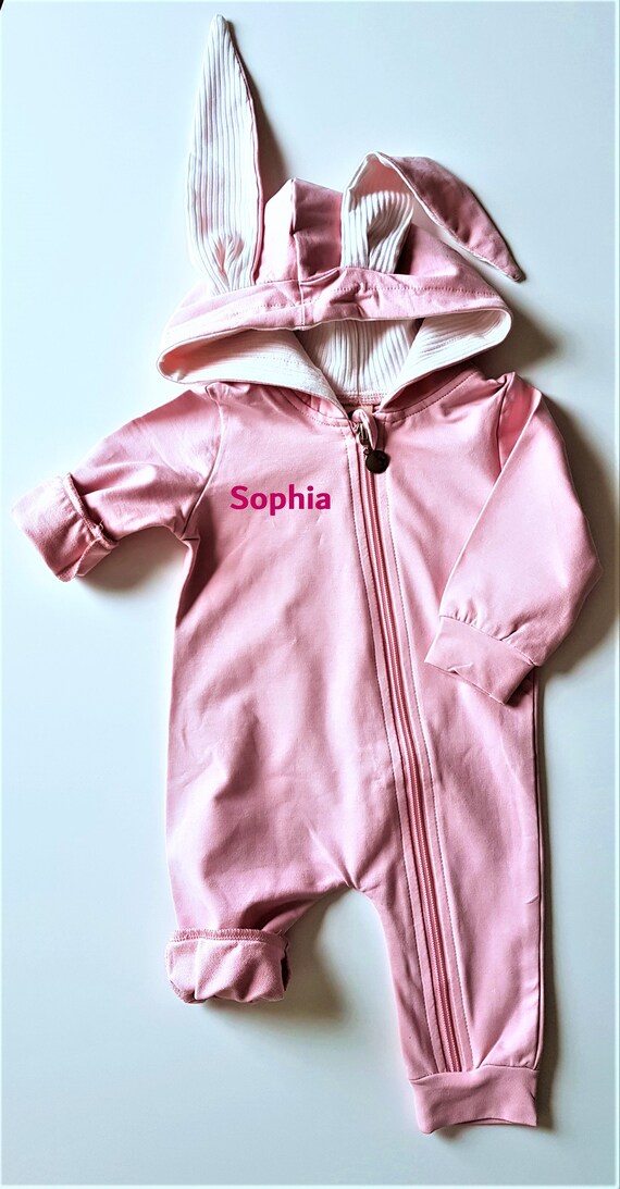 Baby Bunny Jumpsuit Grey Melange main image 1