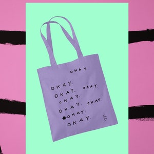 Painted cloth bag / cotton bag