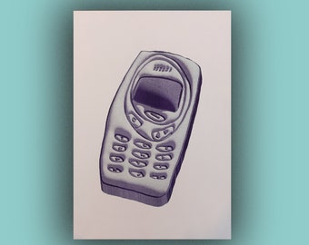 3310 - Risografie Kunstdruck