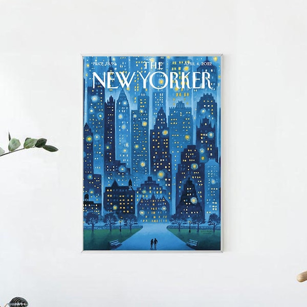 New Yorker Poster - Etsy