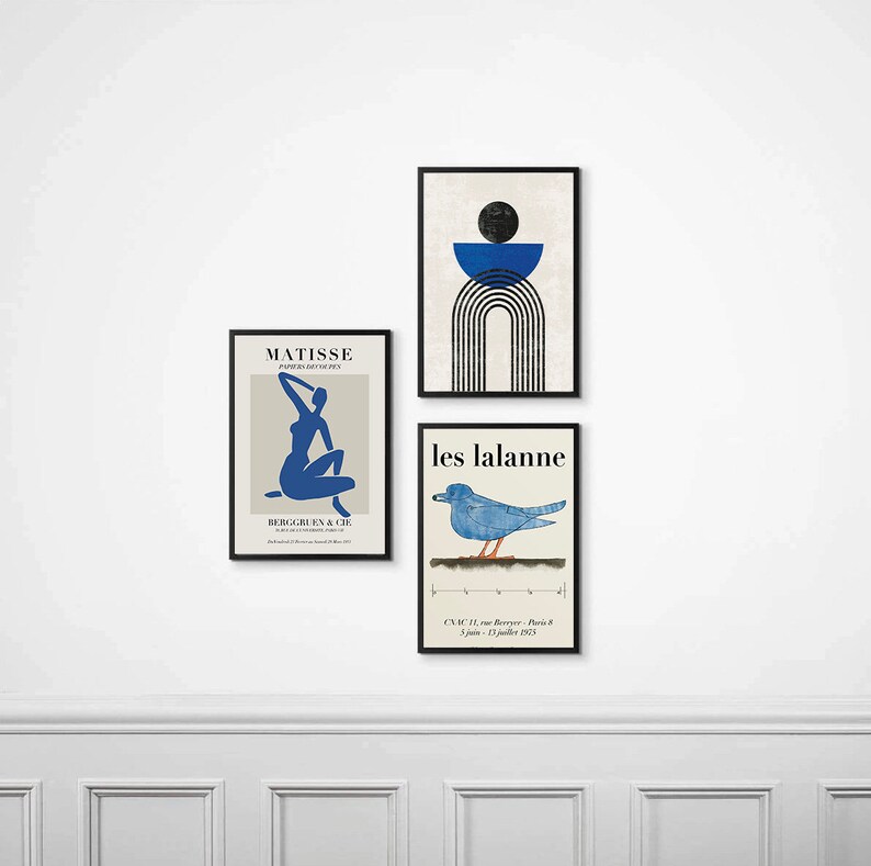 Set of 3 Prints Set of Three Wall Art Gallery Wall Bundle Etsy