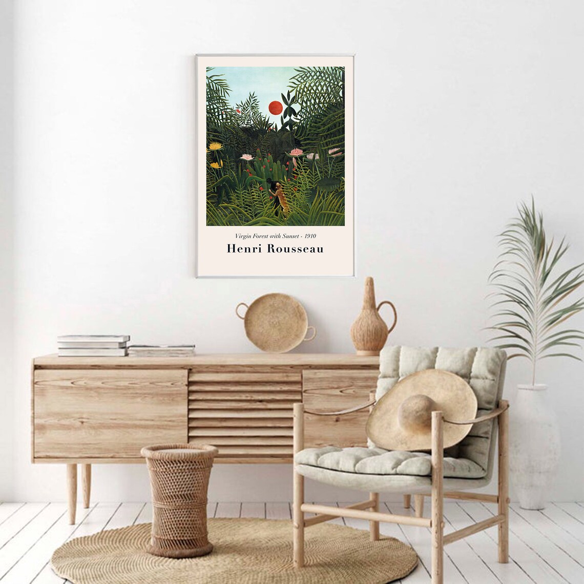Henri Rousseau Print Henri Rousseau Printable Henri Rousseau - Etsy