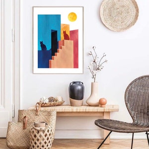 Architecture Print Modern City Wall Art Cityscape Print - Etsy