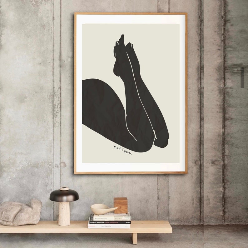 Matisse Woman Print Matisse Cutout Matisse Nude Woman - Etsy