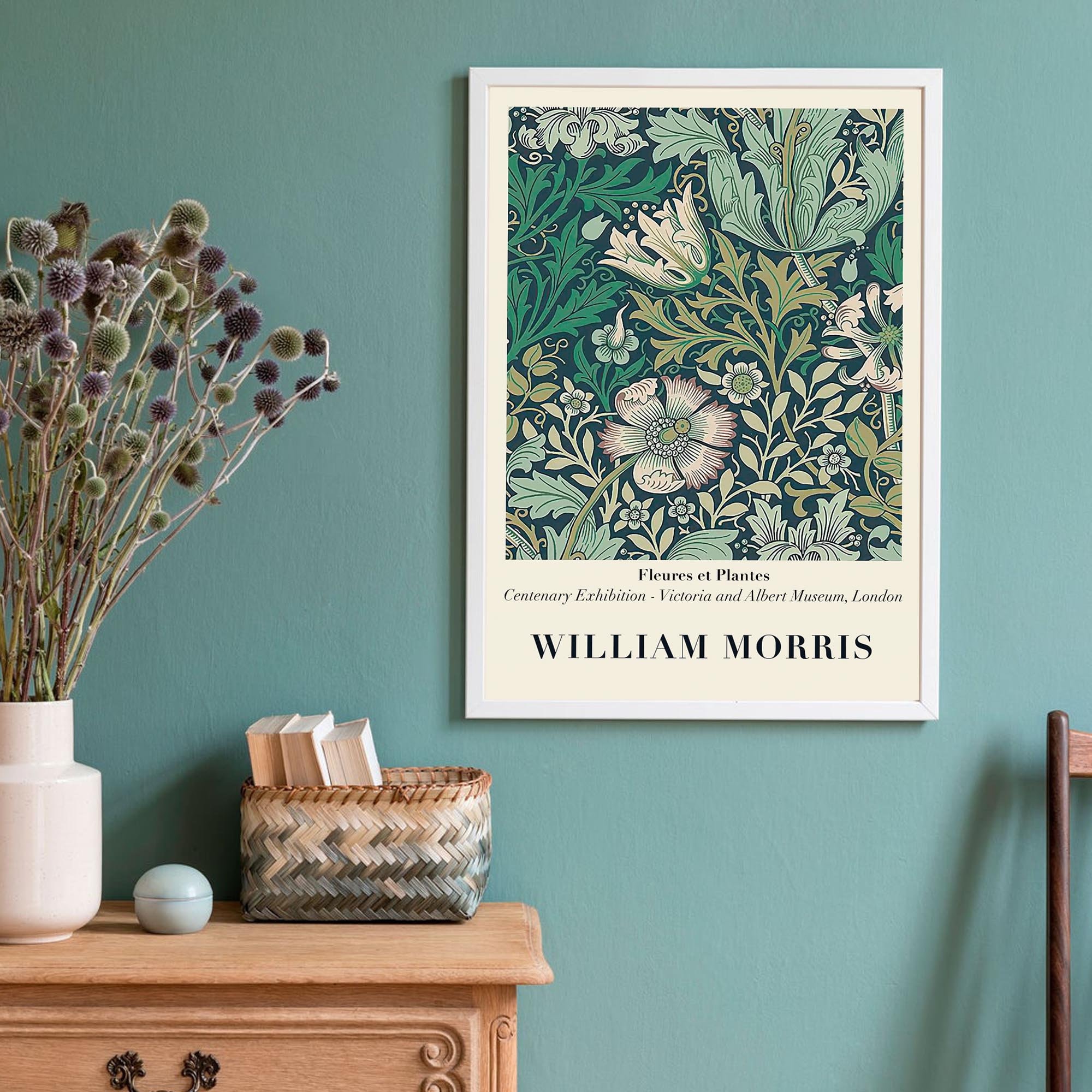 William Morris Exhibition Poster William Morris Print Art Etsy