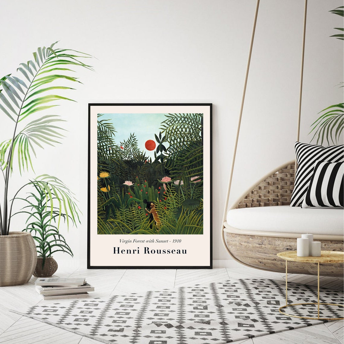 Henri Rousseau Print Henri Rousseau Printable Henri Rousseau - Etsy