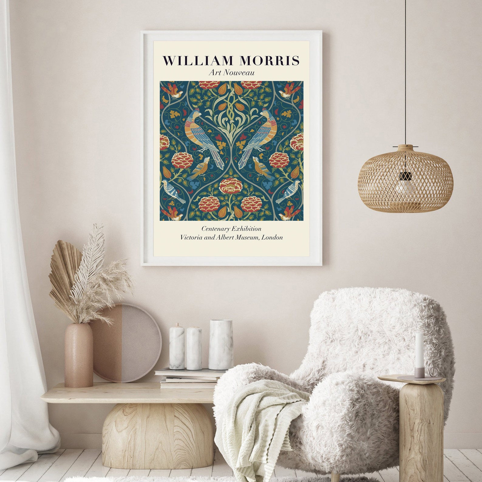 William Morris Exhibition Poster William Morris Print - Etsy