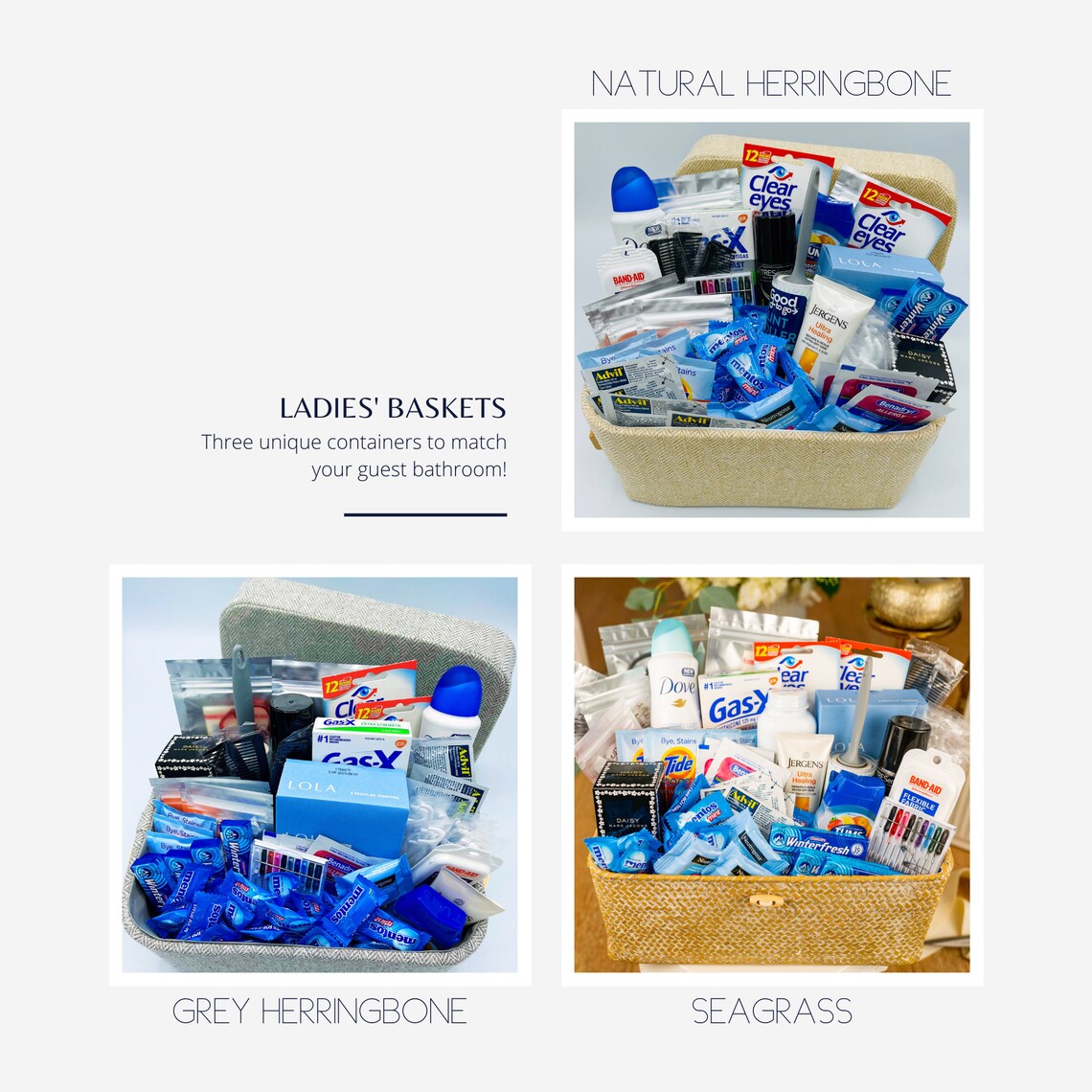 Guest Bathroom Amenity Basket Wedding & Hosting Etsy