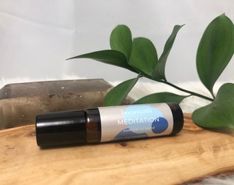 Meditation Essential Oil Roller Bottle