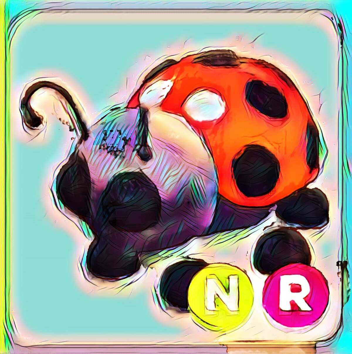 Adopt Me Neon Ride Ladybug Etsy