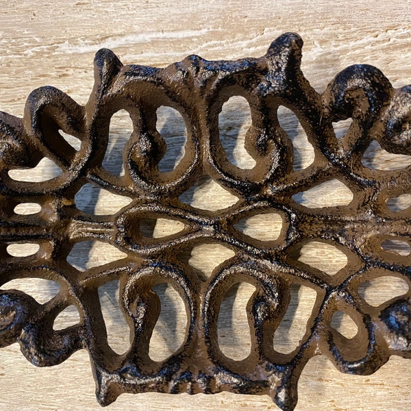 Cast Iron Soap Dish Rustic Look