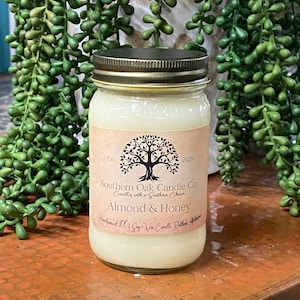 16 Oz Mason Jar Candles