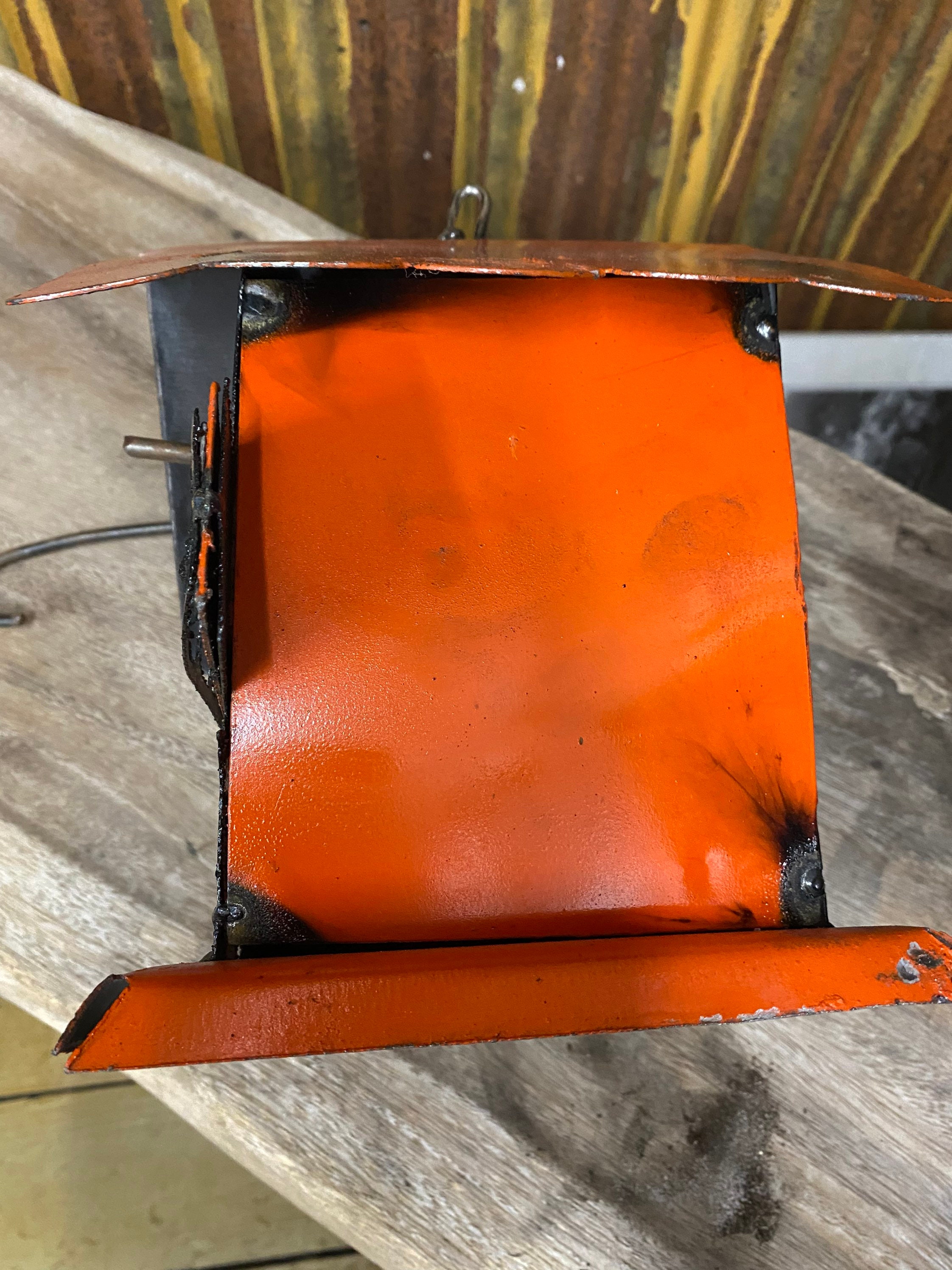 Metal HarleyDavidson Birdhouse Etsy