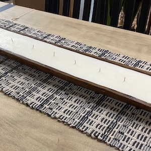 Extra Long Baguette Dough Bowl Candle