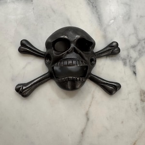 Cast Iron Skull Bottle Opener