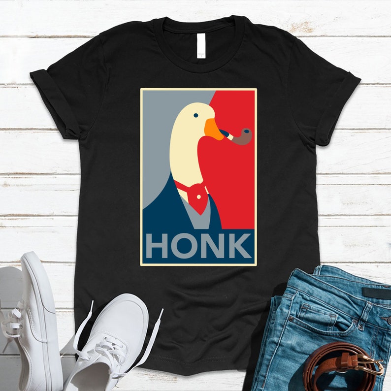 Honk Shirt Untitled Goose Game shirt Goose Game shirt | Etsy