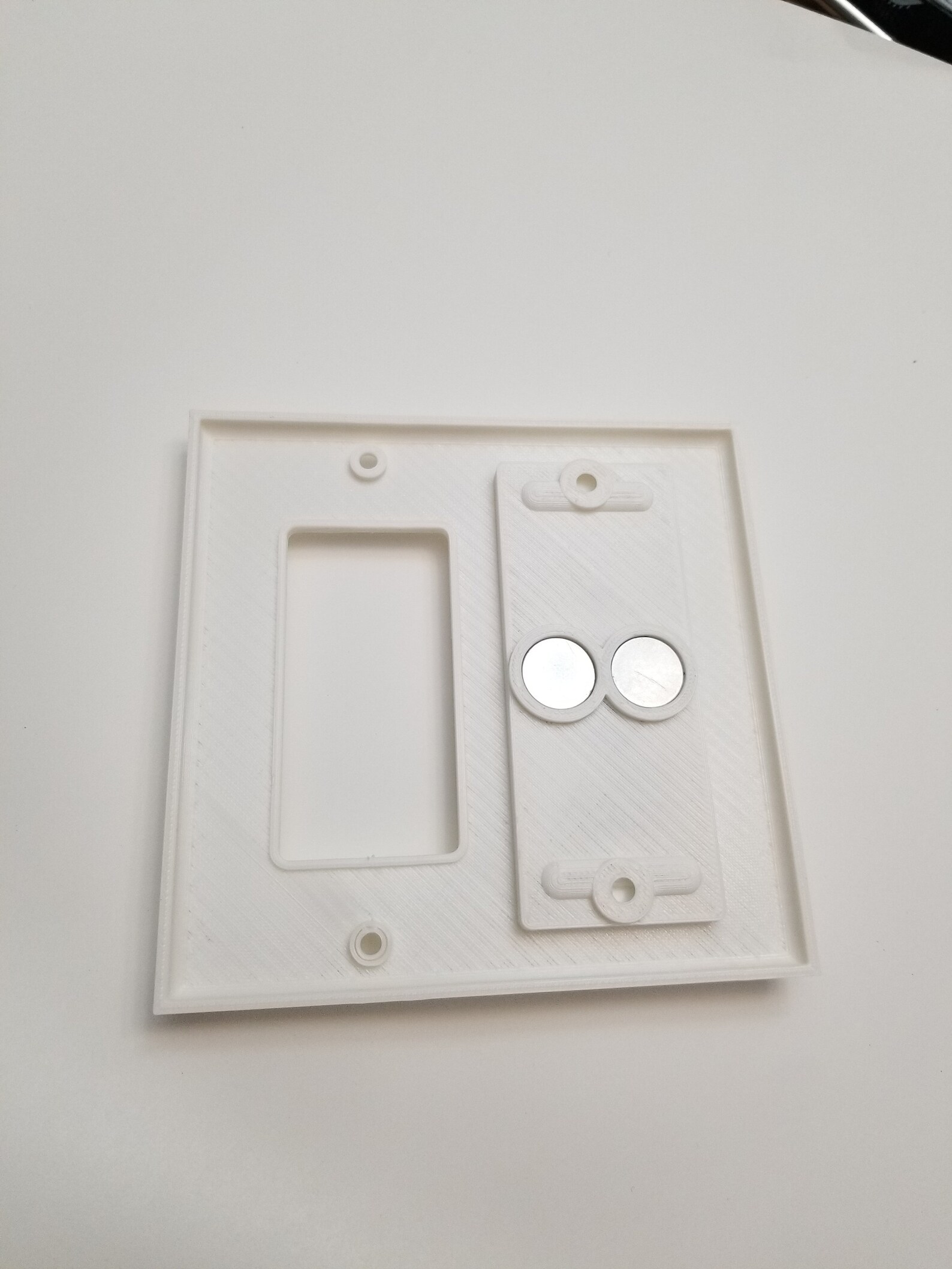 Philips Hue Dimmer Switch Wall cover Plate Dual single mount Etsy