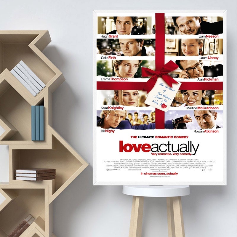 Love Actually Wall Art Poster No Frame Etsy