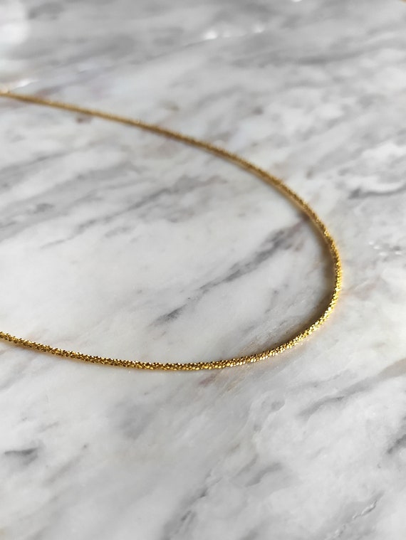 Sunlight / Sparkle Glitter Margarita Twisted Rock Chain