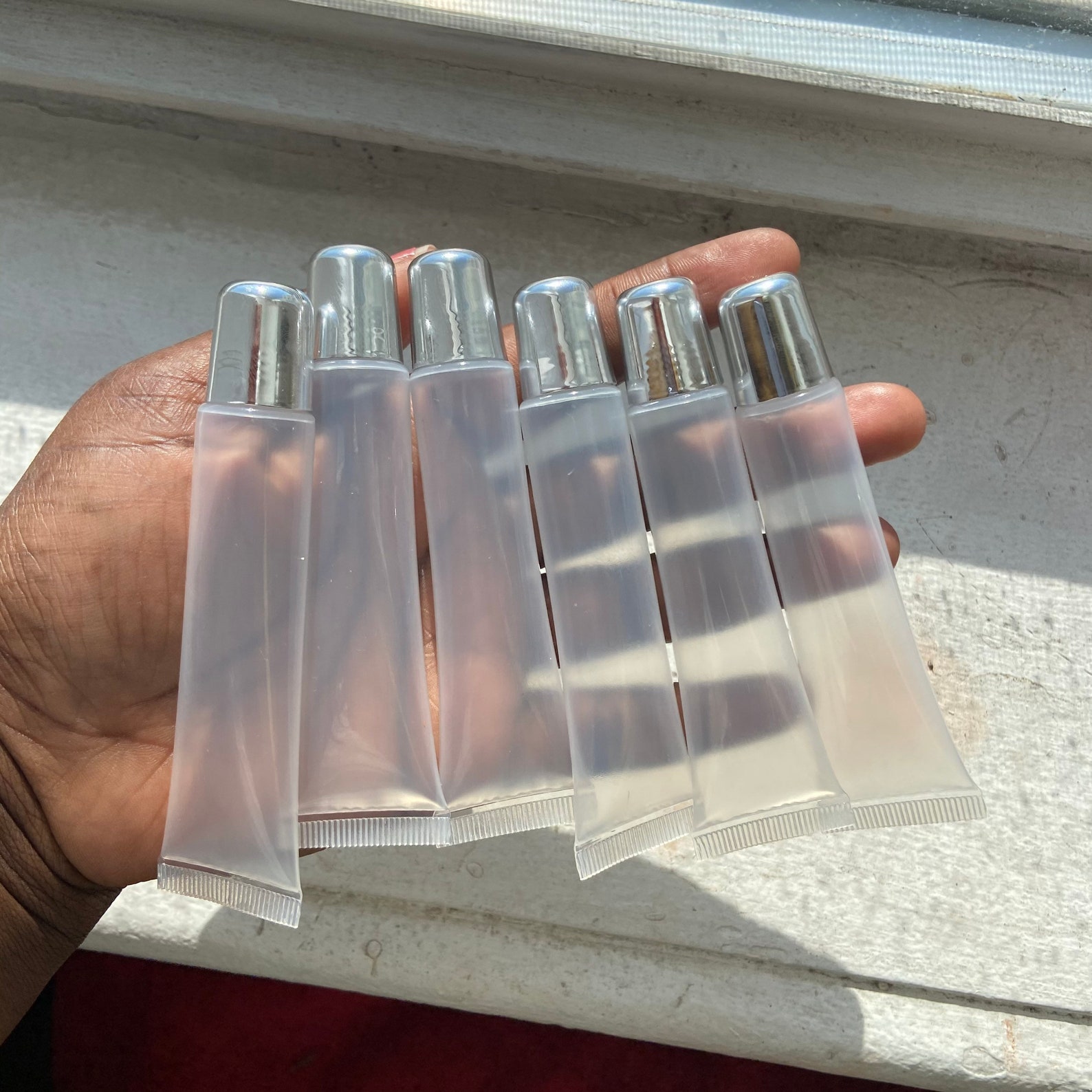 Empty 15ml silver cap lip gloss squeeze tubes QTY 10 Etsy