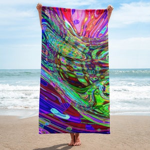 Towel w/ "r202d9" by Kevin S. Marion