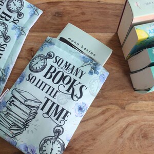 Book cover "So many books, so little time" by @kimcarlika